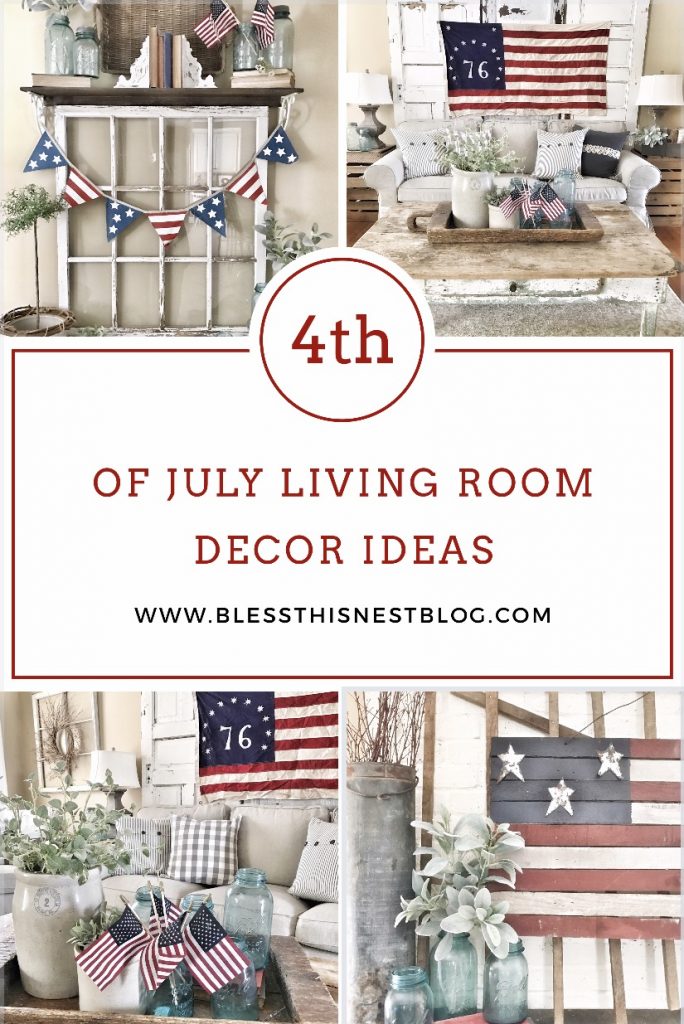 4th of July living room decor ideas