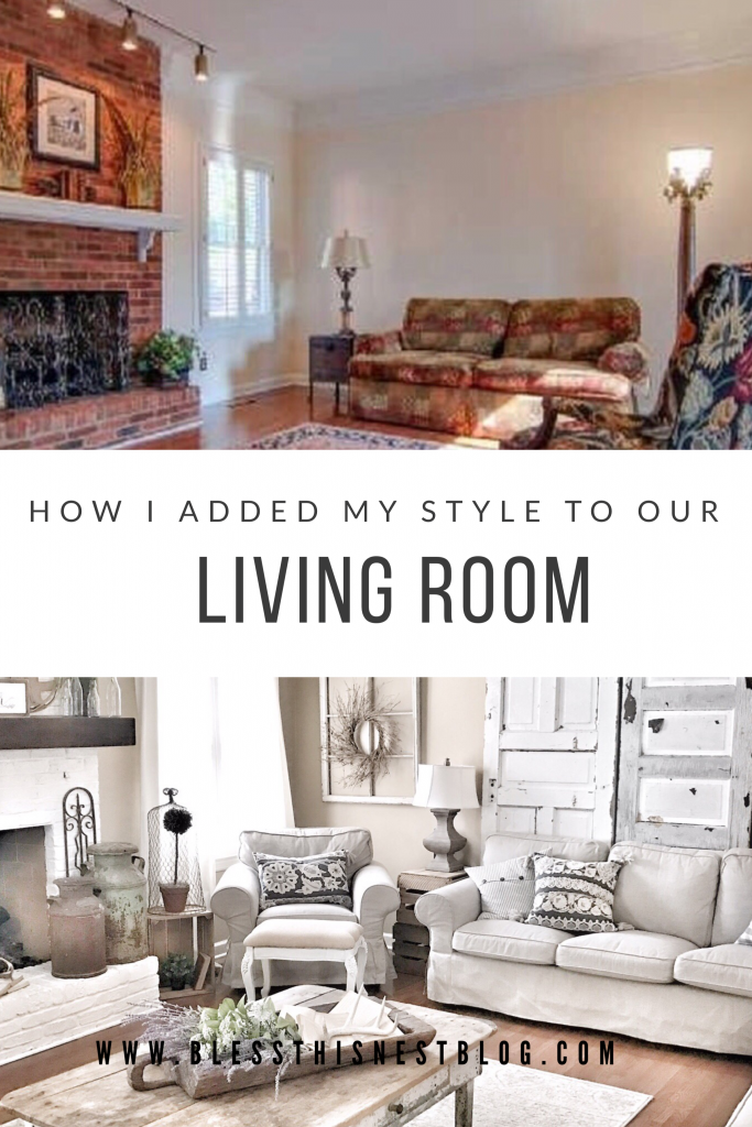 how i added my style to our living room